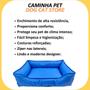 Imagem de Cama Para Pet Retangular Impermeável P Lavável Com Zíper