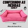 Imagem de Cama Para Pet Retangular P Tactel Com Zíper