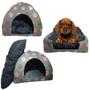 Imagem de Cama Pet Cabana 2x1 Toca Iglu Impermeável