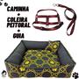 Imagem de Cama Pet Cachorro Gato Quadrada Estampada 52 X 52 X 17 M +