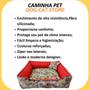 Imagem de Cama Pet Cachorro Gato Quadrada Estampada 62 X 62 X 18 G +