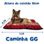 Imagem de Cama Pet Cães E Gatos Cachorro Grande Porte Preto 75 X 1,15