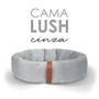 Imagem de Cama Pet Lush Cinza - Smartbed Caramelo Cães E Gatos