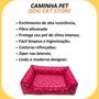 Imagem de Cama Pet Luxo Retangular Impermeável Estampada G Lavável