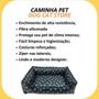 Imagem de Cama Pet Luxo Retangular Impermeável Estampada G Lavável