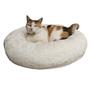 Imagem de Cama Pet Redonda Grande 70cm X 70cm - Cama de Pelúcia para Cachorros e Gatos