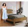 Imagem de Cama Queen Com Ratam 160cm Império Amêndoa Mel Josandro