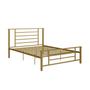 Imagem de Cama Queen em Ferro Emy Design Moderno Dourado