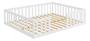 Imagem de Cama Queen Montessoriane Com Grade Branco 