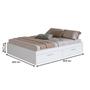 Imagem de Cama Queen Tókio com 4 Portas Branco - Art In Móveis