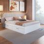 Imagem de Cama Queen Tókio com 4 Portas Branco - Art In Móveis