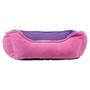Imagem de Cama Retangular GG Rosa e Roxa
