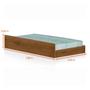 Imagem de Cama Solteiro com Baú 2 Gavetas e Cama Auxiliar Jade
