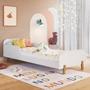 Imagem de Cama Solteiro Infantil Montessoriana Ca050 Branca Branco