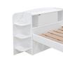 Imagem de Cama Solteiro Milênio Com Baú 100% Mdf Espresso Móveis