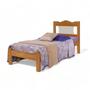 Imagem de Cama Solteiro Munique Nature e Off White Gabrielli