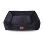 Imagem de Cama Suede Pet Cães Pequeno Super Macia Com Zíper 50 X 50 Cm