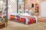 Imagem de Cama Trenzinho Kids Infantil Com Colchão