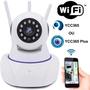 Imagem de Câmera 3 Antenas Ip Onvif Wifi Wireless Robô Visão Noturna