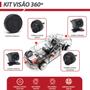 Imagem de Câmera 360 Nissan Kicks 2016 2017 2018 2019 2020 Automotivo Dianteira Frontal Traseira Laterais 4 Quatro Pontos