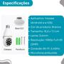 Imagem de Câmera 360º com visão ampla para um monitoramento claro.