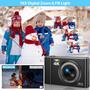 Imagem de Câmera 4K Compacta 48MP com Zoom 16X, SD 32GB, Fotografia e Vídeo Full HD - Iniciante