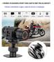 Imagem de Câmera Action Filmadora Esportiva Para Capacete Guidão Suporte Moto Bike Vlog Ciclismo Full HD 128gb