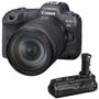 Imagem de Câmera Canon Eos R5 8k 45mp Lente 24-105mm F/4l + Grip Bgr10 Canon Original