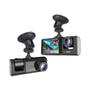 Imagem de Câmera Dash Cam Veicular 1080P 3 Canais com Wi-Fi, Visão Noturna e App