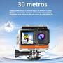 Imagem de Câmera De Ação À Prova D'água 4K Tela Sensível Ao Toque De 20 Polegadas 170 Grande Angular Zoom 4x 6