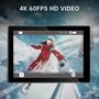 Imagem de Câmera de Ação ODDV 4K 60FPS 30MP - com LCD Frontal e 64GB