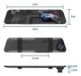 Imagem de Câmera de Ré + Frontal + Espelho LCD - Knup Kp-s103 - Carro