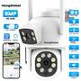 Imagem de Câmera De Rede CCTV Sem Fio PTZ WiFi6 De 8MP 4K Com Lente Dupla HongGlobal Eseecloud APP 2.4G 5G