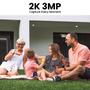 Imagem de Câmera de Segurança AOQEE S1 2K - Solar, Wireless e com Alexa