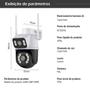 Imagem de Câmera de Segurança Dupla Wi-fi Smart Angulo Duplo A28B 3mp Icsee
