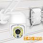 Imagem de Câmera de Segurança IP ZELX WIFI 1080p Rotativa, Com Leds, Acesso Remoto e Resistente a Agua