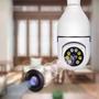 Imagem de Camera de segurançalampada wi-fi ip com leds brancos lampada smart 