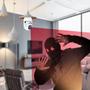 Imagem de Camera de segurançalampada wi-fi ip com leds brancos lampada smart 