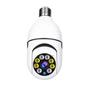 Imagem de Camera de segurançalampada wi-fi ip com leds brancos lampada smart 