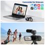 Imagem de Câmera de Vídeo 4K 42MP para Vlogging - Com Microfone e 2 Baterias