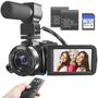 Imagem de Câmera de Vídeo MURAUX 6K 64MP WiFi - Filmadora para Vlogging com Microfone