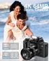 Imagem de Câmera digital banflower 4K 64MP WiFi Vlogging 18X Zoom