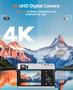 Imagem de Câmera Digital Bifevsr 4K 48MP - Visor LCD, Zoom 16x e 2 Baterias