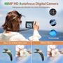 Imagem de Câmera Digital Fulealfly 4K 48MP para Vlogging - com 2 Baterias