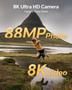 Imagem de Câmera digital Fulealfly 8K 88MP WiFi Vlogging com 2 baterias