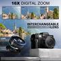 Imagem de Câmera Digital G-Anica 48MP WiFi 4K - Vlogging e YouTube - 32GB