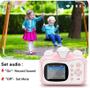 Imagem de Câmera Digital HD para Crianças, Impressão Instantânea para Crianças, Impressão Térmica, Foto e Vídeo, Cartão de Memória