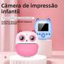Imagem de Câmera Digital Infantil com Impressão Instantânea - Câmera Térmica Fotográfica