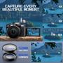 Imagem de Câmera digital NBDDIGITAL 4K 48MP com foco automático Vlogging 32GB
