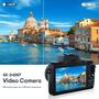 Imagem de Câmera digital NIKICAM 4K 64MP WiFi Vlogging com tela sensível ao toque de 4"